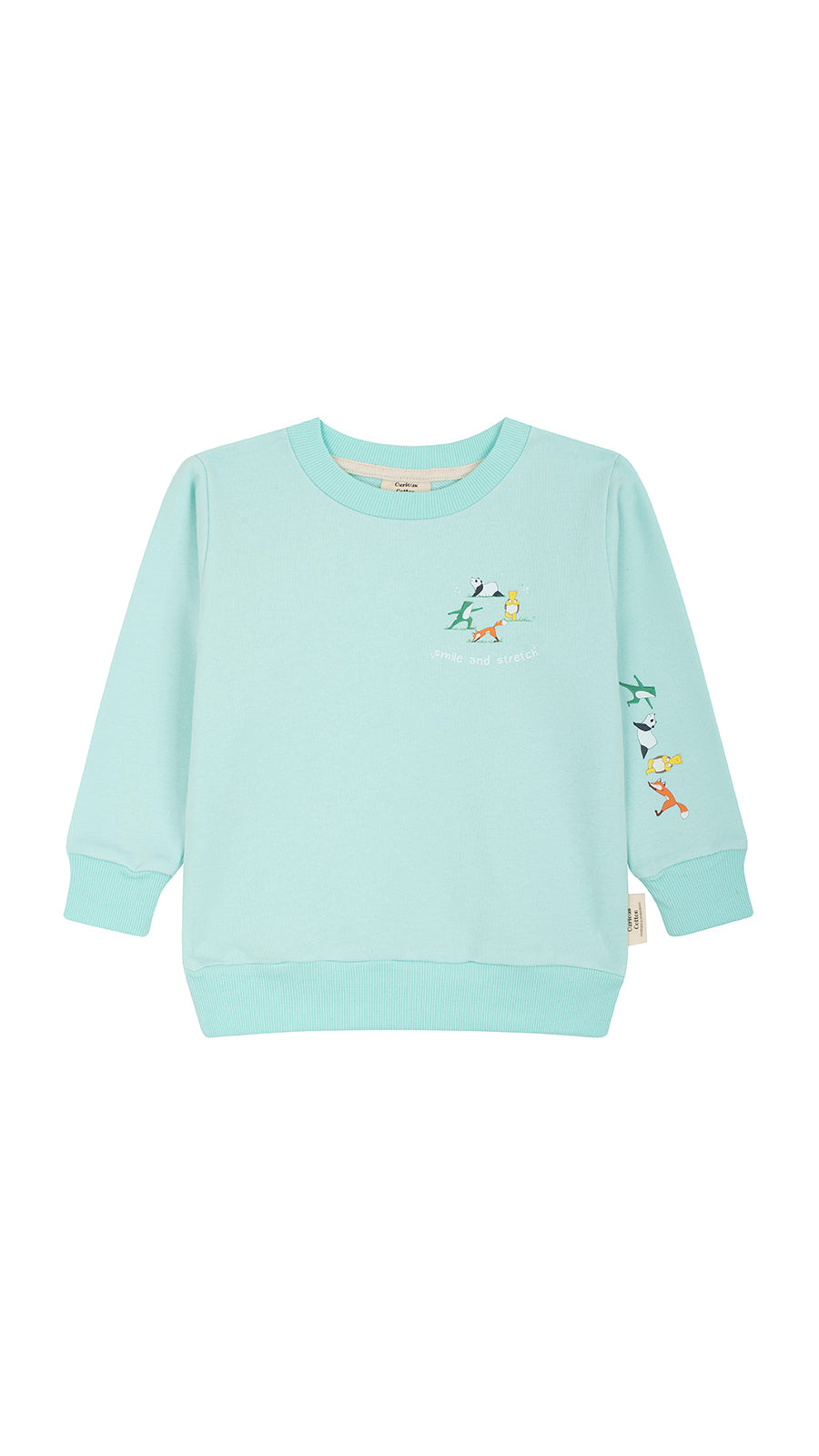 Children's Cotton Sweatshirt Smile and Stretch