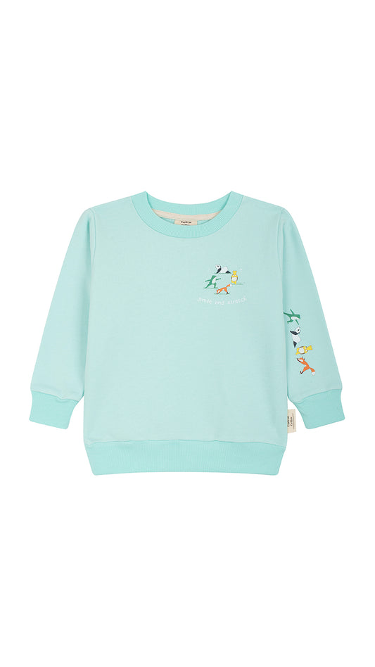 Children's Cotton Sweatshirt Smile and Stretch