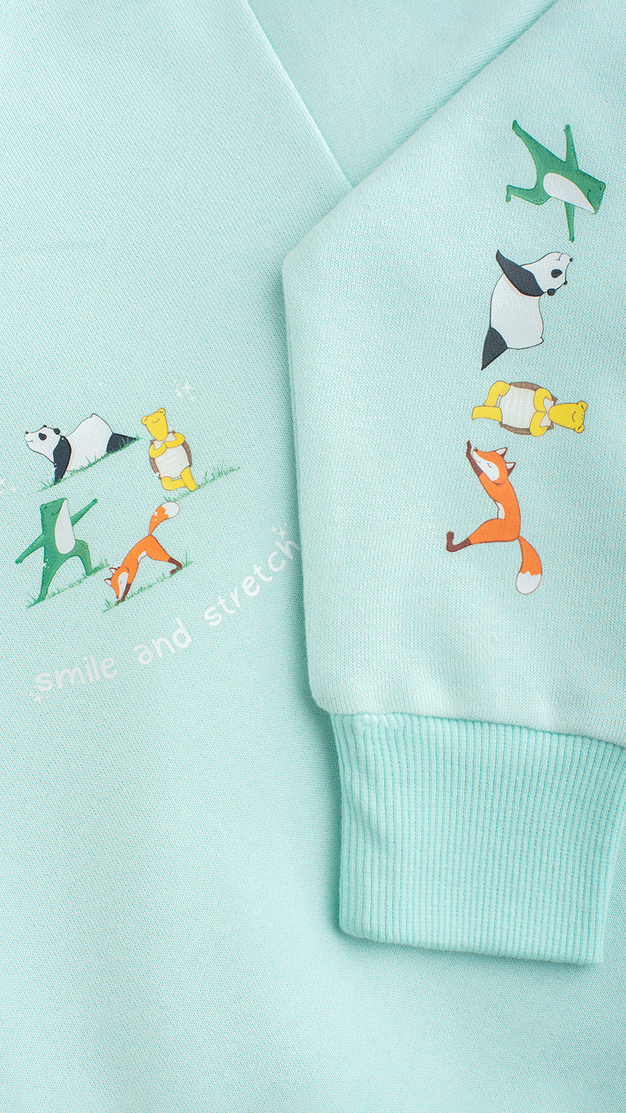 Children's Cotton Sweatshirt Smile and Stretch