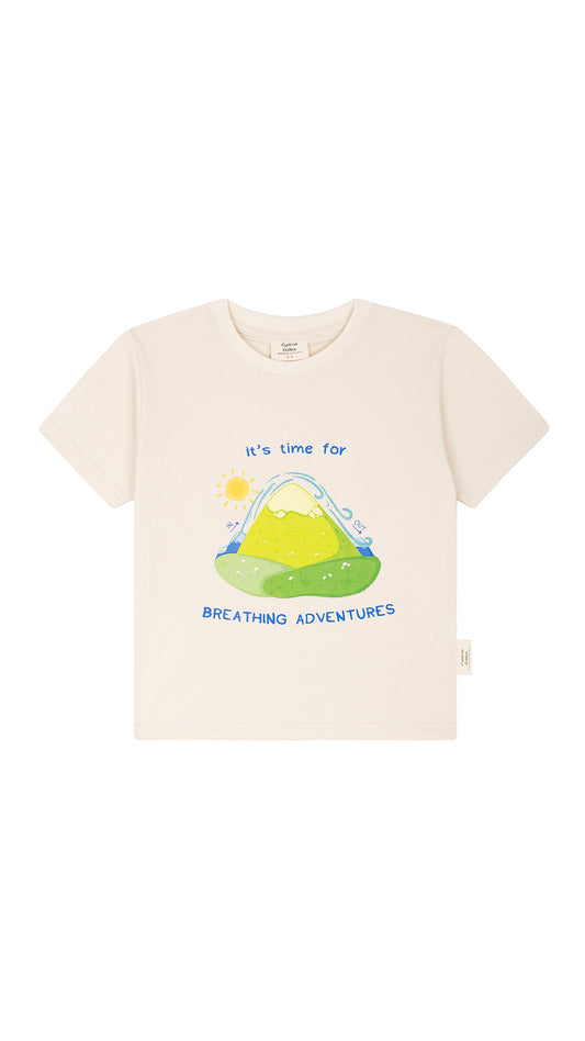 Mountain regular fit kids' t-shirt