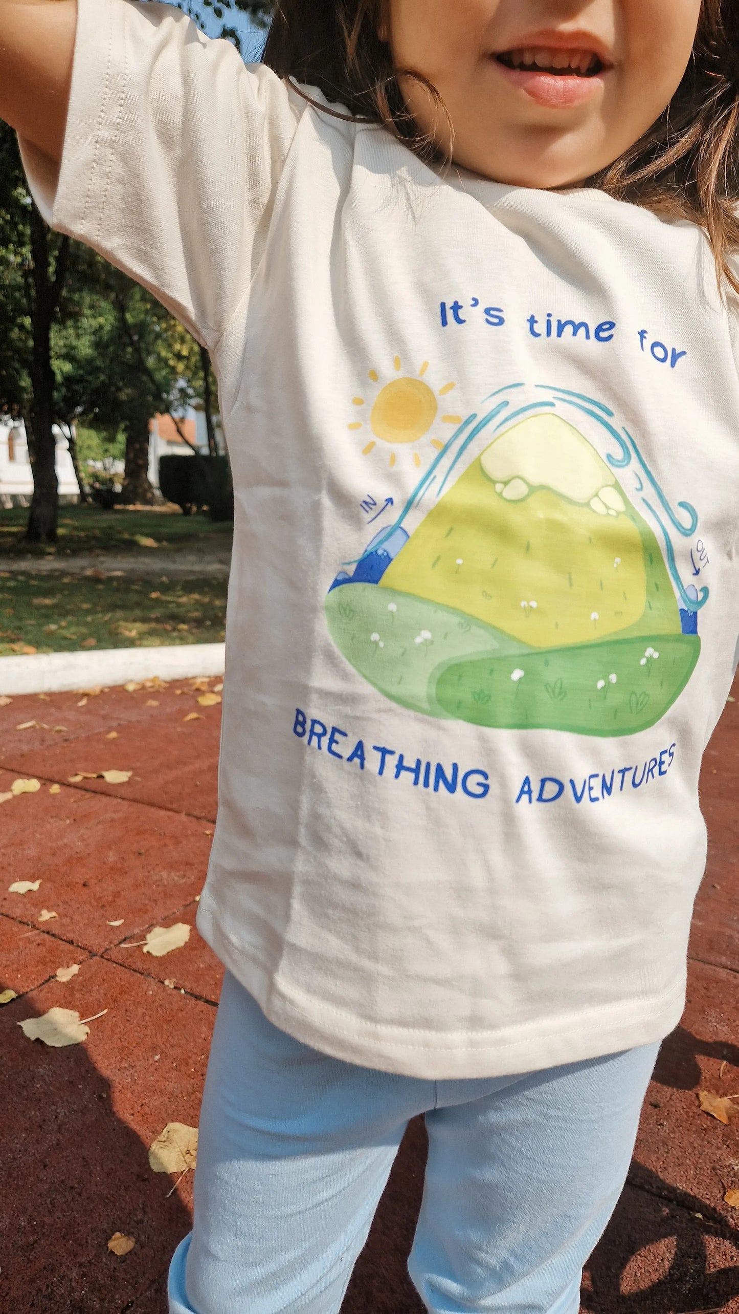 Mountain regular fit kids' t-shirt