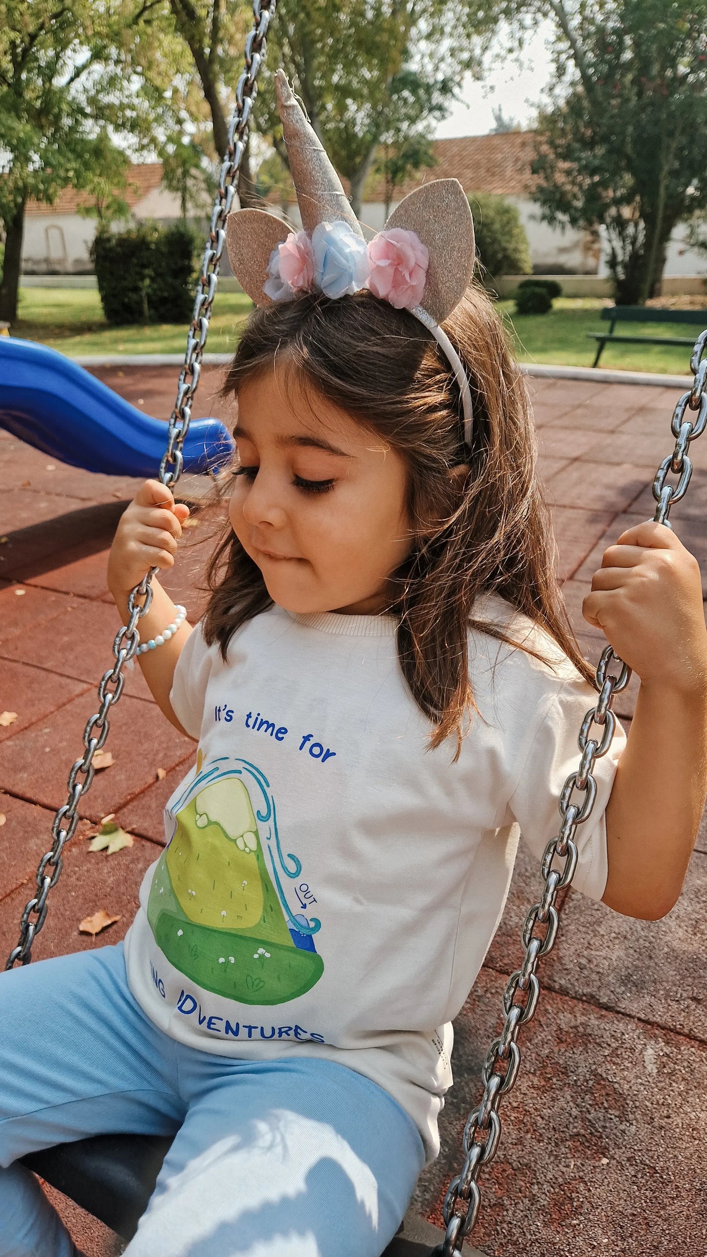 Mountain regular fit kids' t-shirt