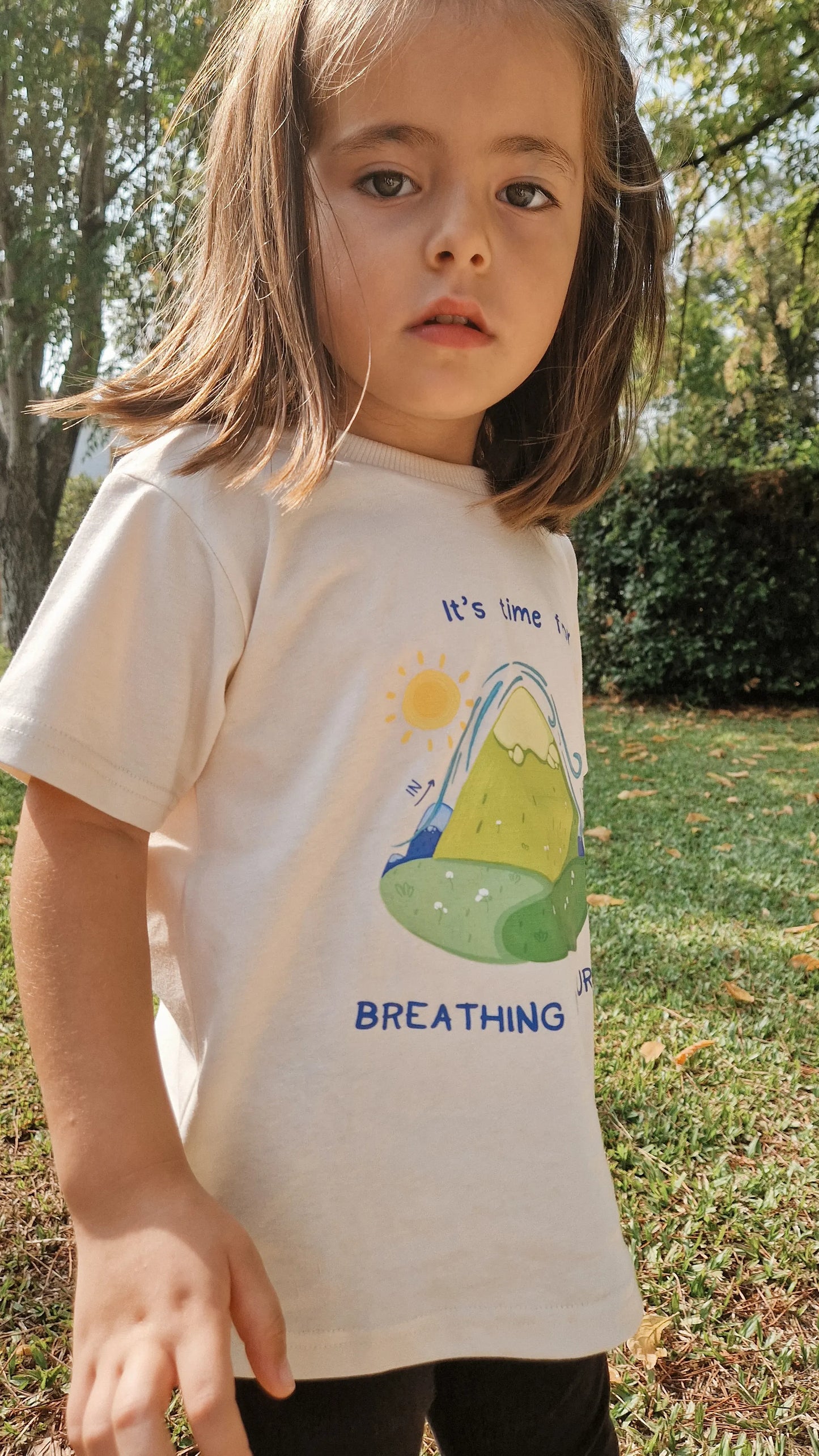 Mountain regular fit kids' t-shirt
