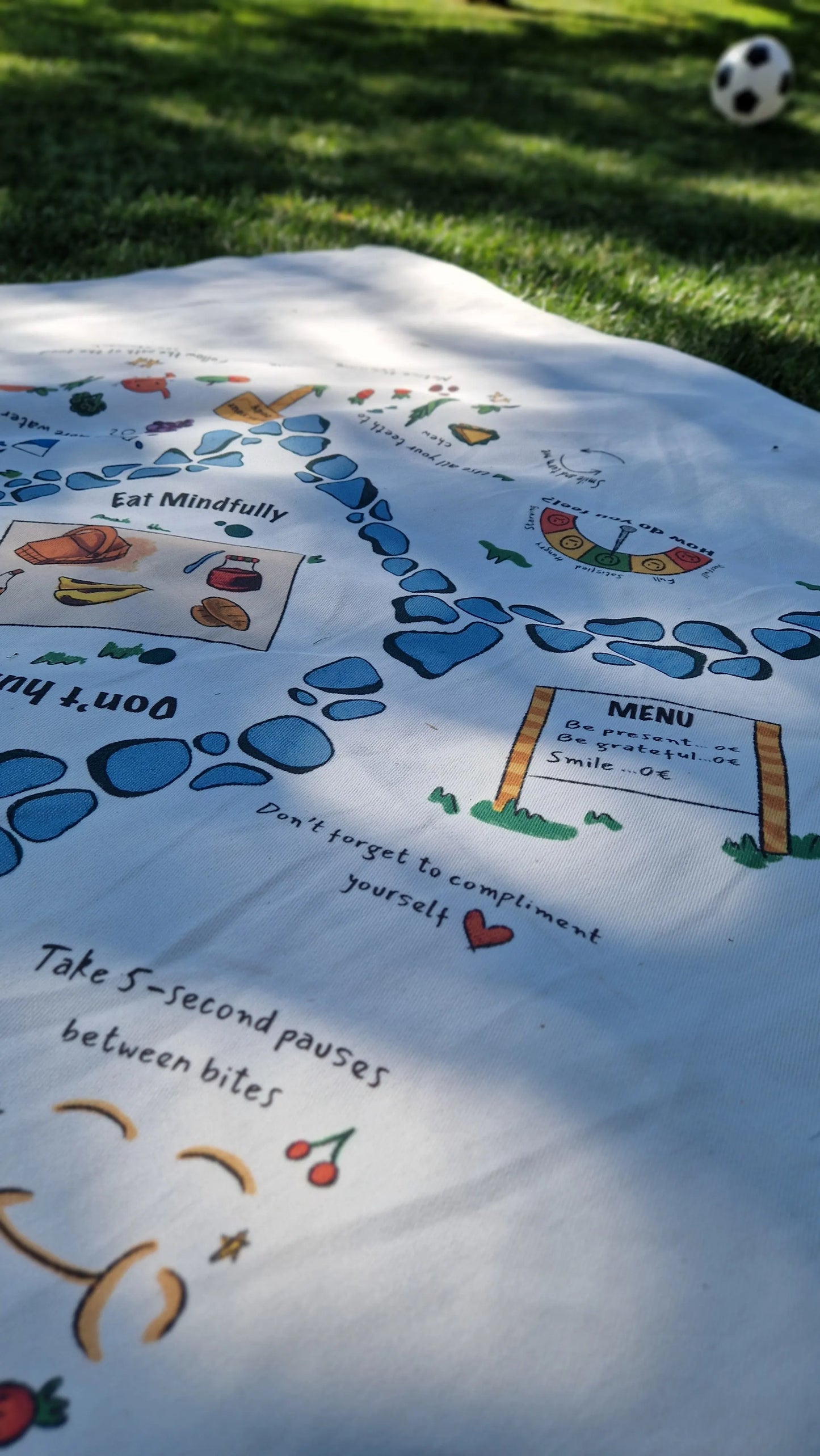 Picnic Towel - Mindful Eating