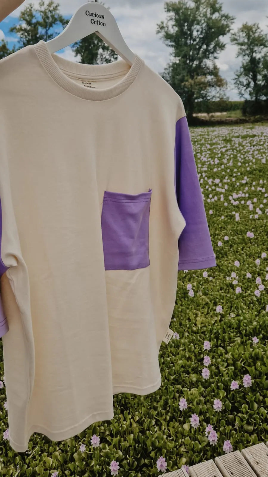 Serenity Lavanda oversized T-shirt