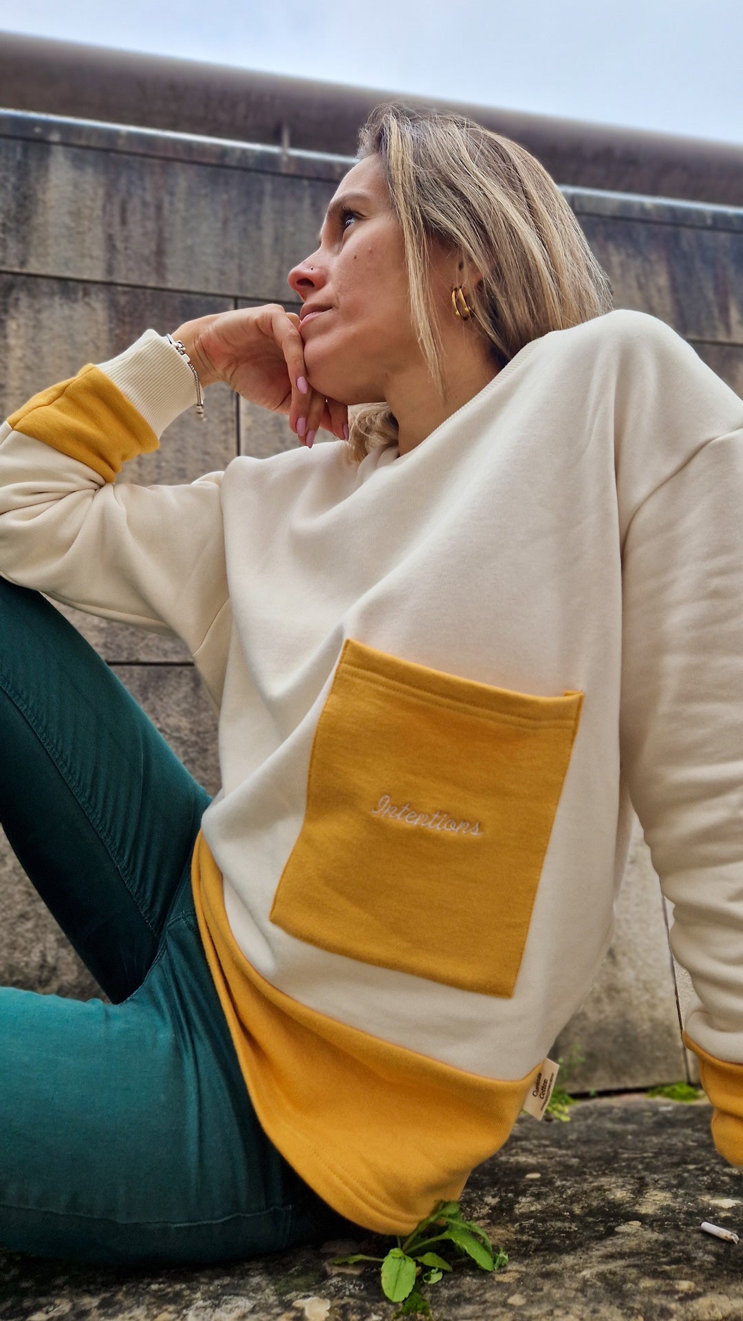 Intentions Sweatshirt Organic cotton